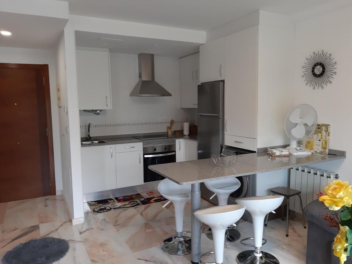 Apartamento Muy Coqueto Bueu Bagian luar foto